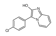 3-(4-chlorophenyl)imidazo[1,2-a]pyridin-2-ol结构式