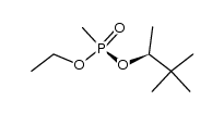 S-ethyl [S-(+)-pinacolyl] methylphosphonate结构式