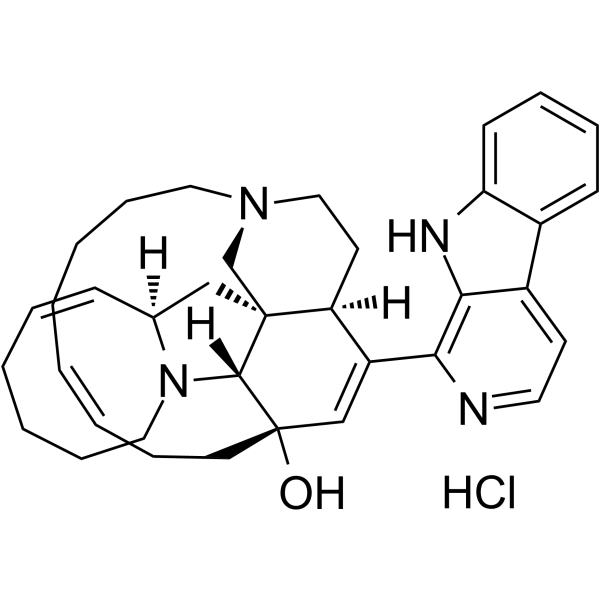 Manzamine A hydrochloride结构式