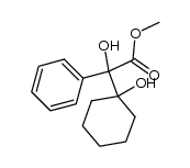 methyl 2-(1-cyclohexanol)mandelate Structure
