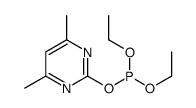 (4,6-dimethylpyrimidin-2-yl) diethyl phosphite结构式