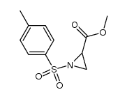 (S)-甲基1-甲苯磺酰基氮丙啶-2-羧酸盐结构式