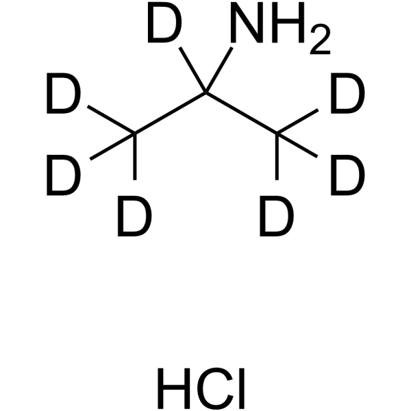 异丙胺-D7结构式