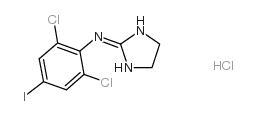p-iodoclonidine hydrochloride Structure
