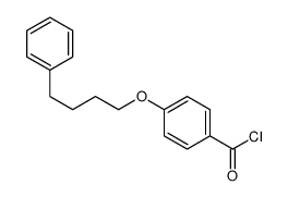 4-(4-phenylbutoxy)benzoyl chloride结构式