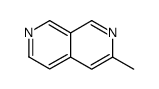 2,7-Naphthyridine,3-methyl-(9CI) Structure