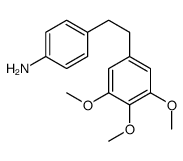 4-[2-(3,4,5-trimethoxyphenyl)ethyl]aniline Structure