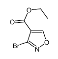 3-溴-4-异噁唑羧酸乙酯结构式