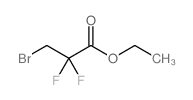 3-溴-2,2-二氟丙酸乙酯结构式