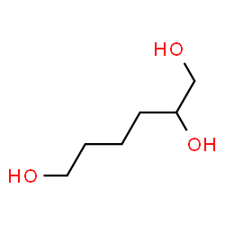 hexane-1,2,6-triol Structure