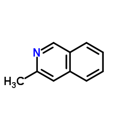 3-甲基异喹啉结构式