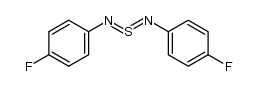 1,3-bis-(p-fluorophenyl)-2-thia-1,3-diazaallene Structure