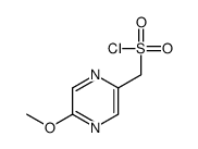 (5-methoxypyrazin-2-yl)methanesulfonyl chloride Structure