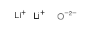 氧化锂结构式