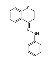 1-thiochroman-4-one phenylhydrazone Structure