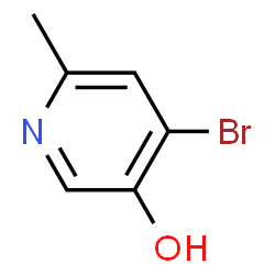 4-溴-6-甲基吡啶-3-醇结构式