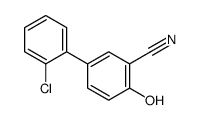5-(2-chlorophenyl)-2-hydroxybenzonitrile结构式