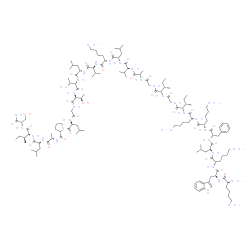 Cecropin A (1-8)-Melittin (1-18) amide结构式