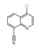 4-氯-8-氰基喹啉结构式