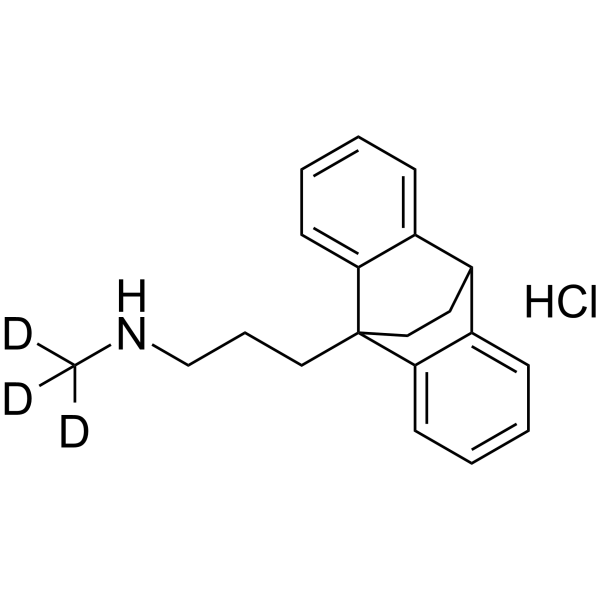 马普替林-D3盐酸结构式