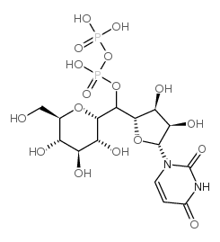Uridine diphosphate glucose Structure