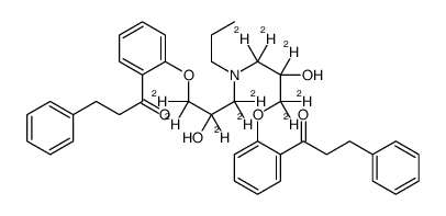 Propafenone Dimer Impurity-d10结构式