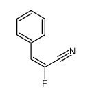 2-fluoro-3-phenylprop-2-enenitrile Structure