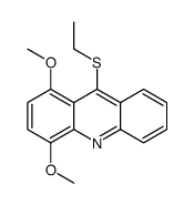 9-ethylsulfanyl-1,4-dimethoxyacridine结构式