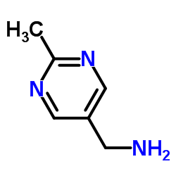 (2-甲基嘧啶-5-基)甲胺结构式