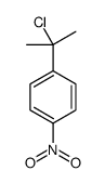 1-(2-chloropropan-2-yl)-4-nitrobenzene结构式