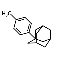 4-(1-金刚烷基)甲苯结构式