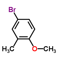 4-Bromo-1-methoxy-2-methylbenzene Structure