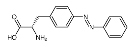 L-phenylalanine-4'-azobenzene结构式