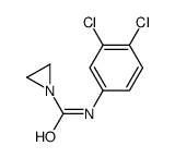 N-(3,4-Dichlorophenyl)-1-aziridinecarboxamide结构式