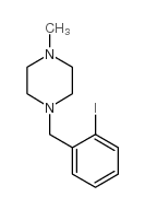 1-(2-IODOBENZYL)-4-METHYLPIPERAZINE Structure