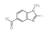 2-CHLORO-1-METHYL-5-NITRO-1H-BENZO[D]IMIDAZOLE Structure