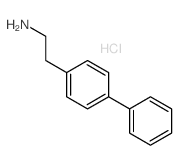 2-(4-联苯)乙胺盐酸盐结构式