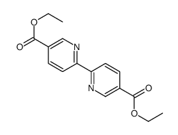 [2,2'-联吡啶]-5,5'-二甲酸二乙酯结构式