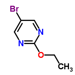 2-乙氧基-5-溴嘧啶结构式
