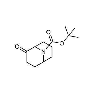 Tert-butyl 2-oxo-9-azabicyclo[3.3.1]Nonane-9-carboxylate Structure