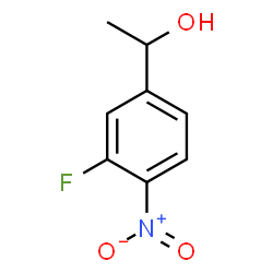 1-(3-Fluoro-4-nitrophenyl)ethanol Structure