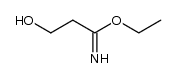 3-hydroxy-propionimidic acid ethyl ester picture