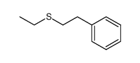 [2-(Ethylsulfanyl)ethyl]benzene结构式