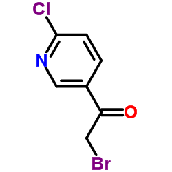 5-(2-Bromoacetyl)-2-chloropyridine Structure
