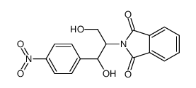 2-[2-羟基-1-(羟基甲基)-2-(4-硝基苯基)乙基]-1H-异吲哚-1,3(2H-)-二酮结构式