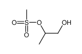 1-hydroxypropan-2-yl methanesulfonate结构式