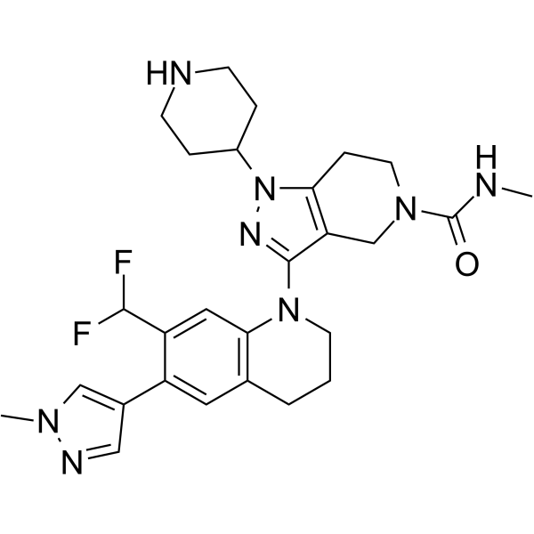 CBP/p300 ligand 2结构式