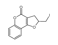 2-iodomethyl-2,3-dihydro-4H-furo[3,2-c]chromen-4-one Structure