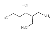 2-乙基己胺盐酸盐结构式