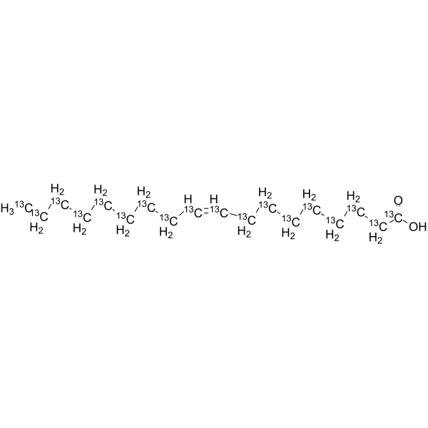 油酸-13C18结构式